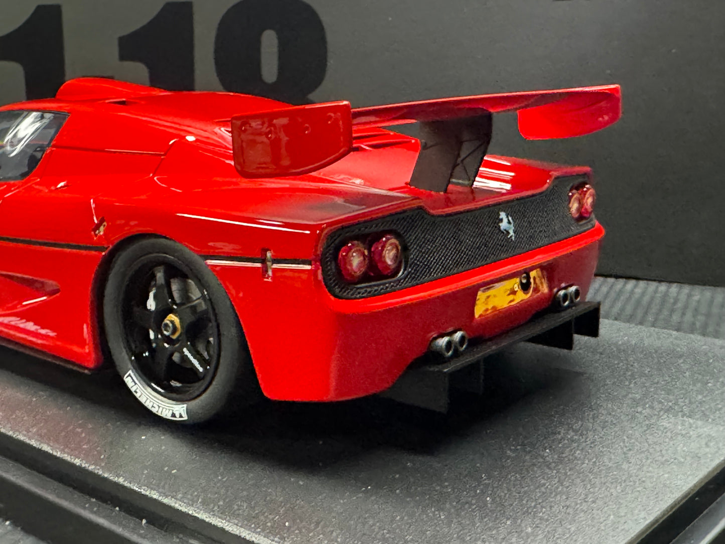 FERRARI F50 GT 1996 Red 1/18 Scale Model Car by GT Spirit