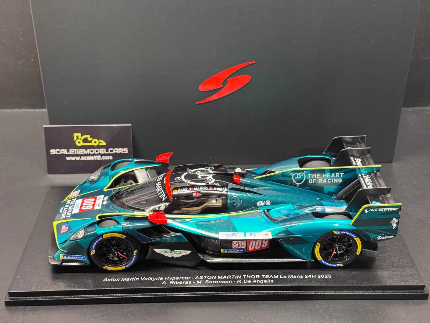 1/18 Scale Aston Martin Thor Valkyrie #009  Le Mans 24H 2025 Spark