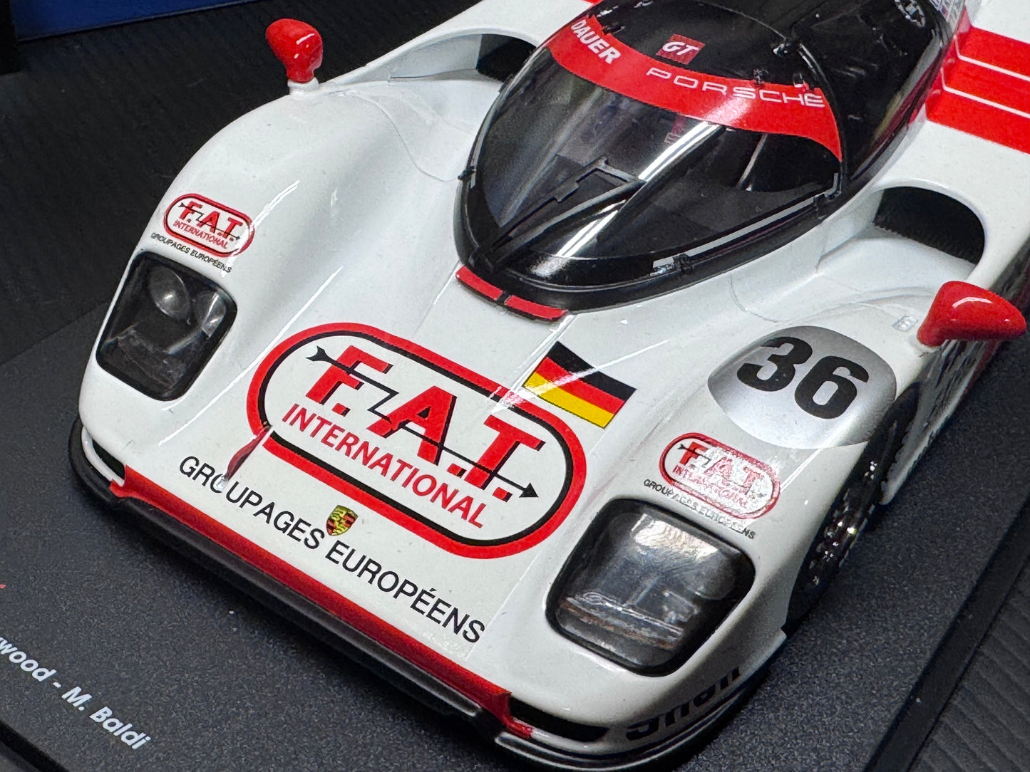1/18 Scale 1994 Porsche 962, LeMans Winner, Damlas / Haywood / Baldi WERK83
