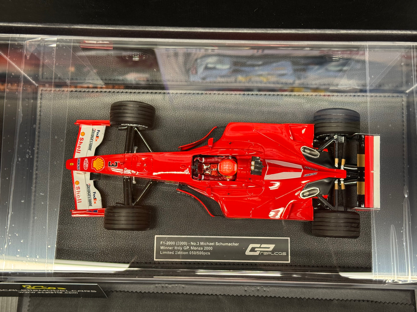 FERRARI F2000 - WINNER ITALIAN GP 2000 M. SCHUMACHER -  GP REPLICAS 1/18 SCALE