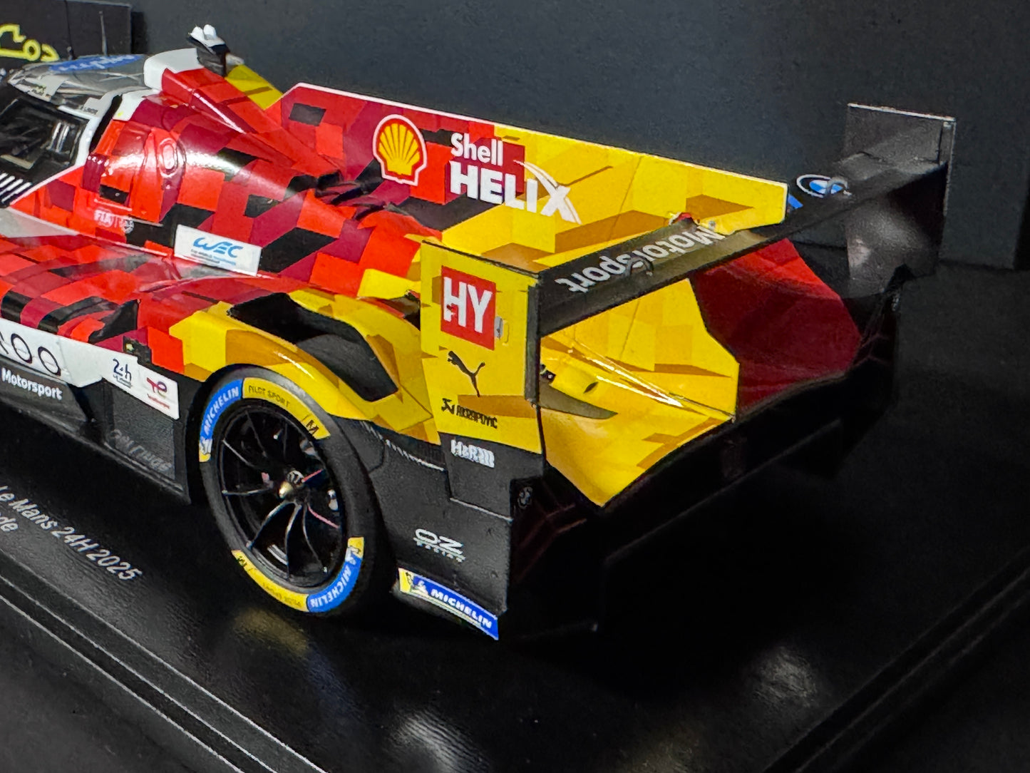 BMW M Hybrid V8 #20 24h LeMans 2025 BMW M Team WRT 1/18 Spark Model Car