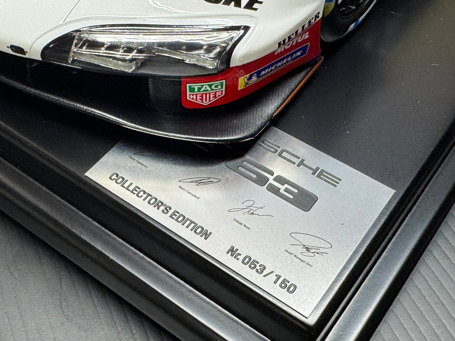 Porsche 963 LMDH #7 Porsche Penske 24h Daytona 2024 1/12 Spark w/ Display Case