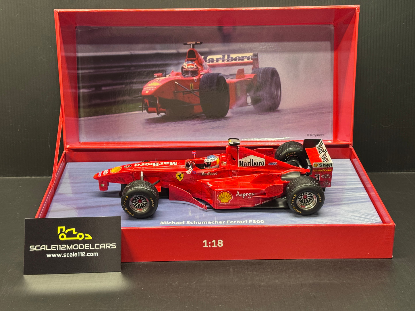 1/18 Scale Ferrari F1 F300 #3  3 Wheeler Belgium GP 1998 Schumacher by WERK83