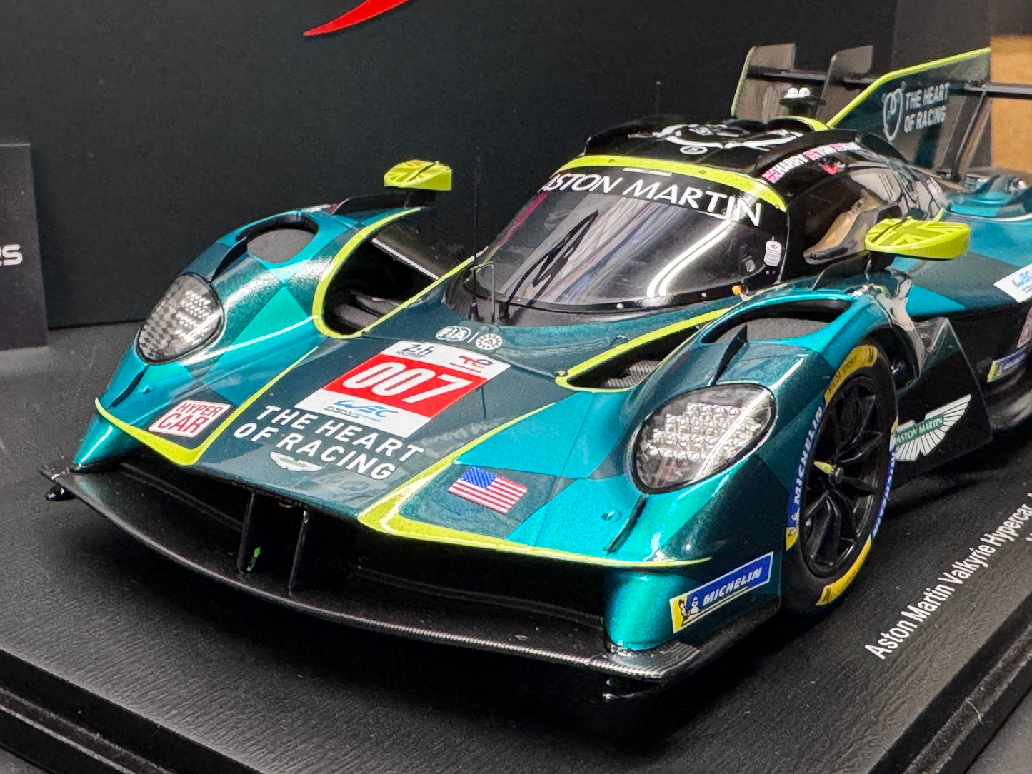 1/18 Scale Aston Martin Thor Valkyrie #007  Le Mans 24H 2025 Spark