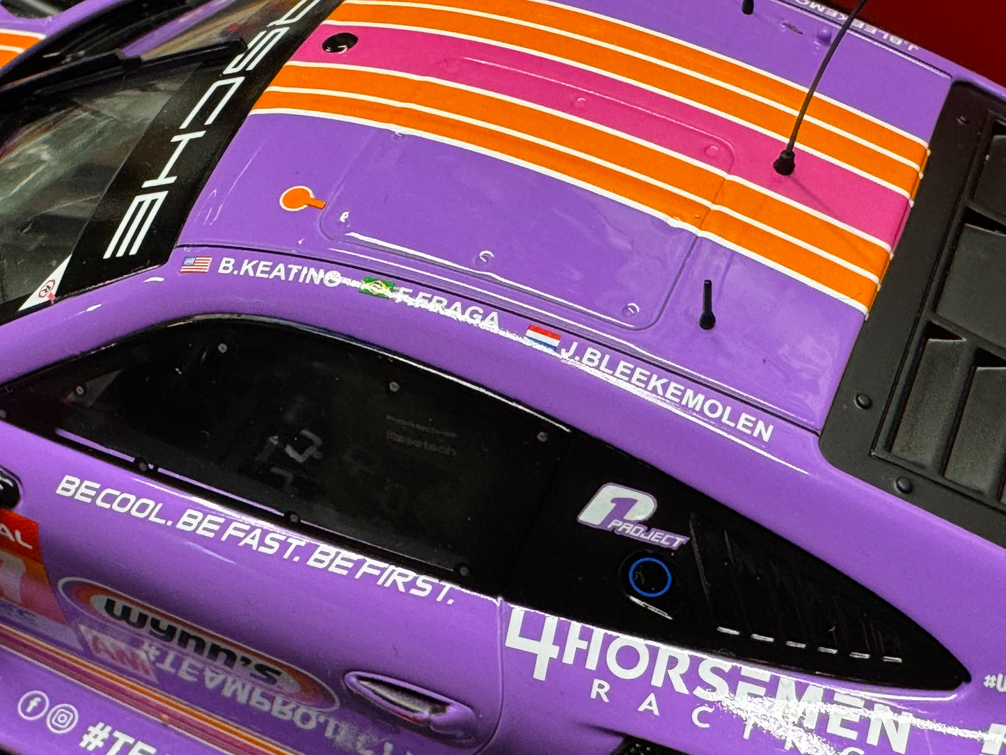 1/18 Scale IXO 911 GT3 RSR 991 24h of Le Mans 2020 #57 Wynns Livery