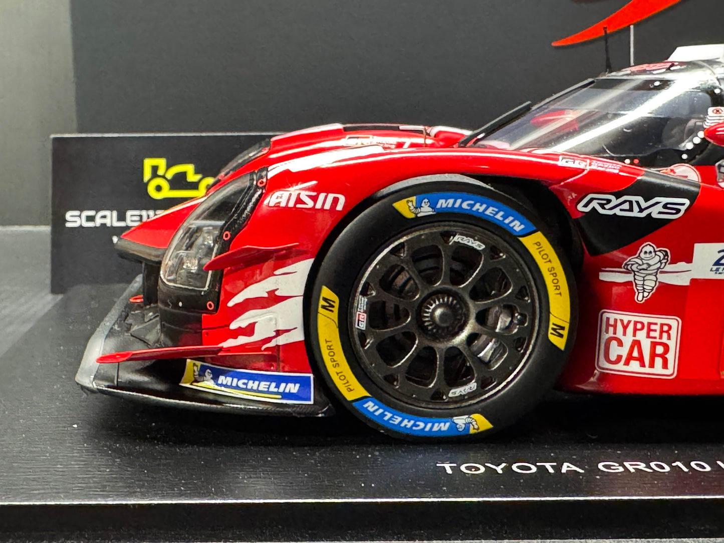 1/18 SCALE TOYOTA GR010 HYBRID #7 - 24H LE MANS 2025 5th - MODEL BY SPARK