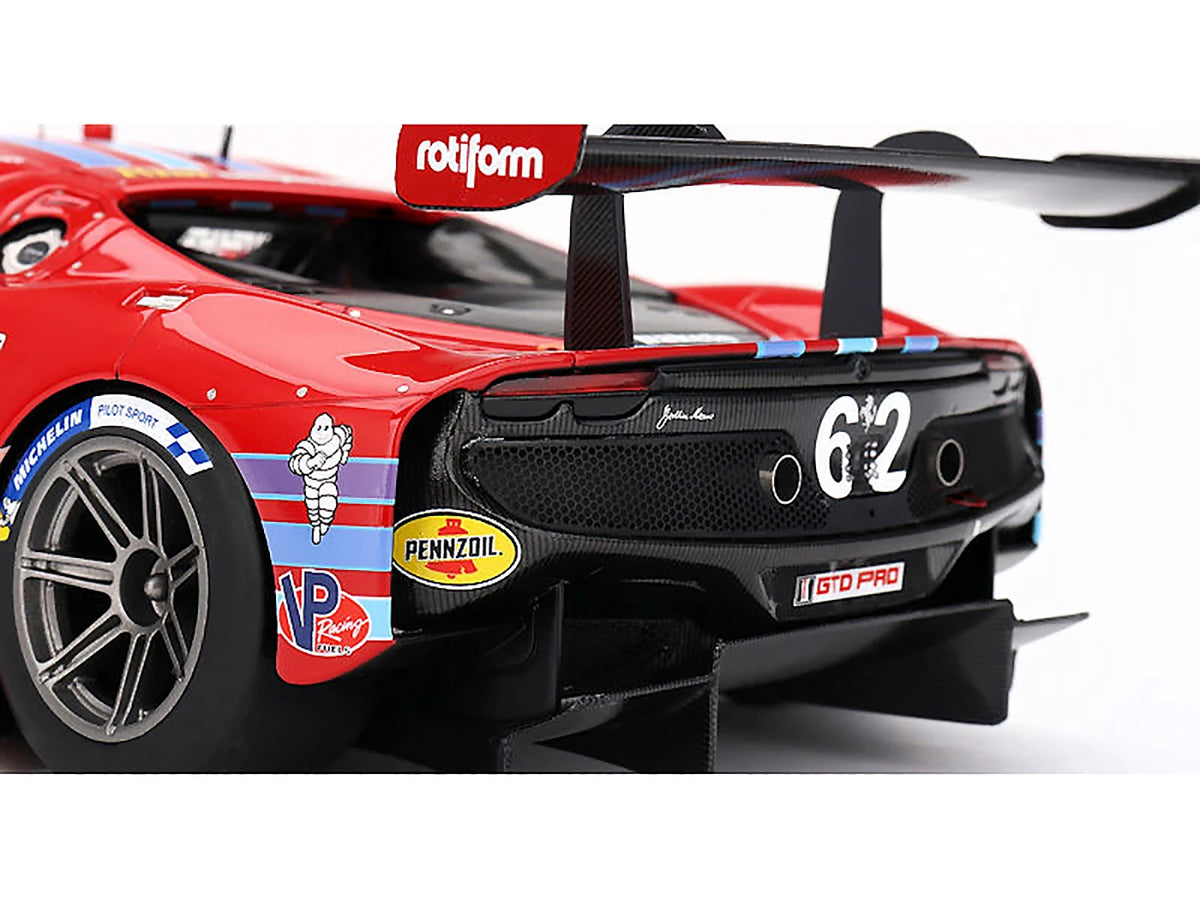 1/18 SCALE BBR FERRARI 296 GT3 #62 RISI COMPETIZIONE 2024 24H DAYTONA