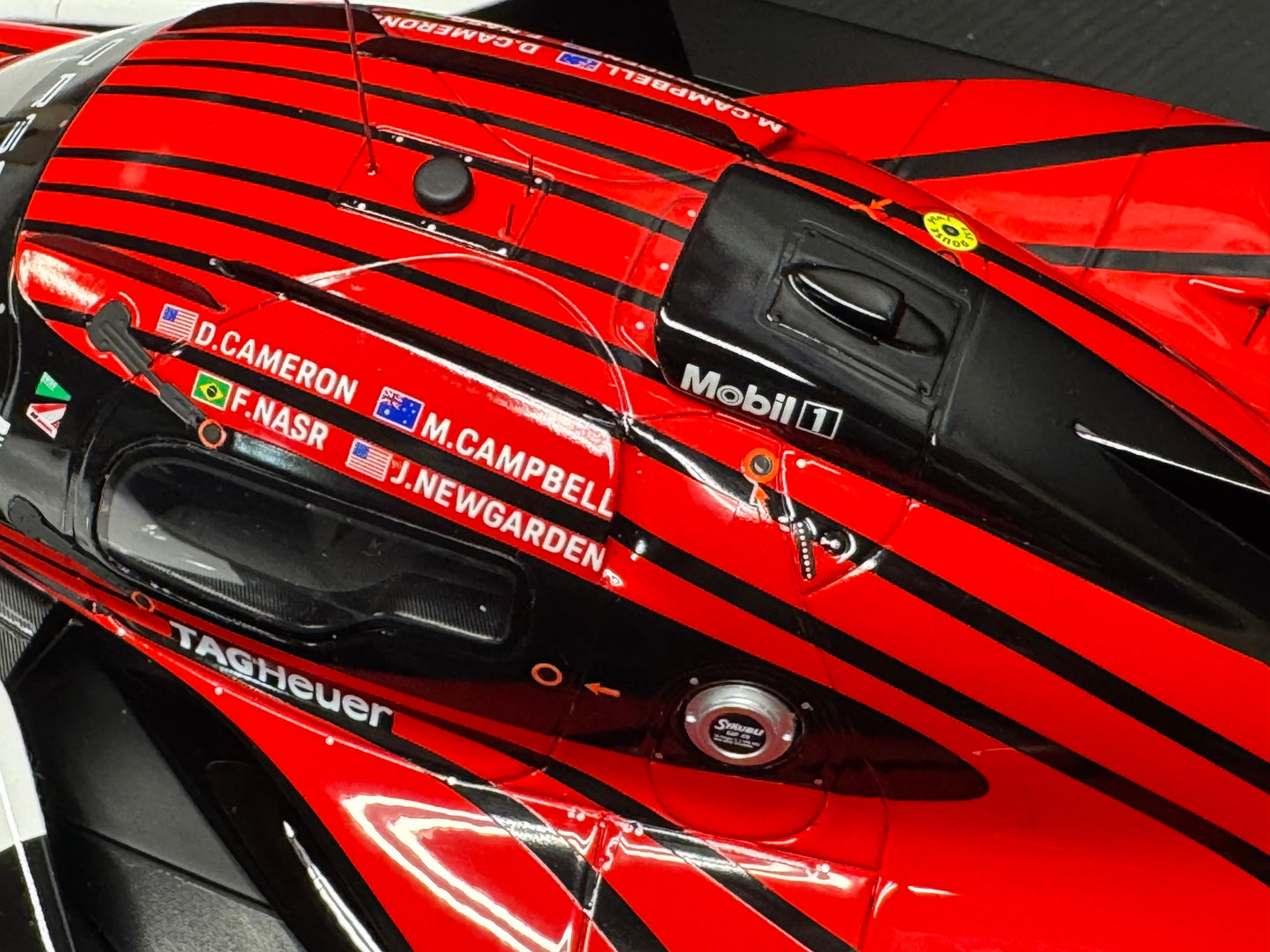 Porsche 963 LMDH #7 Porsche Penske 24h Daytona 2024 1/12 Spark w/ Display Case