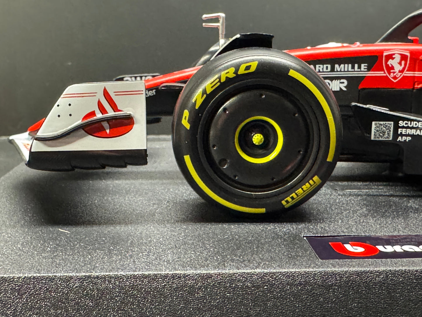 Ferrari SF-23 #16 Charles Leclerc Las Vegas GP 2023 1/18 Bburago Diecast Model