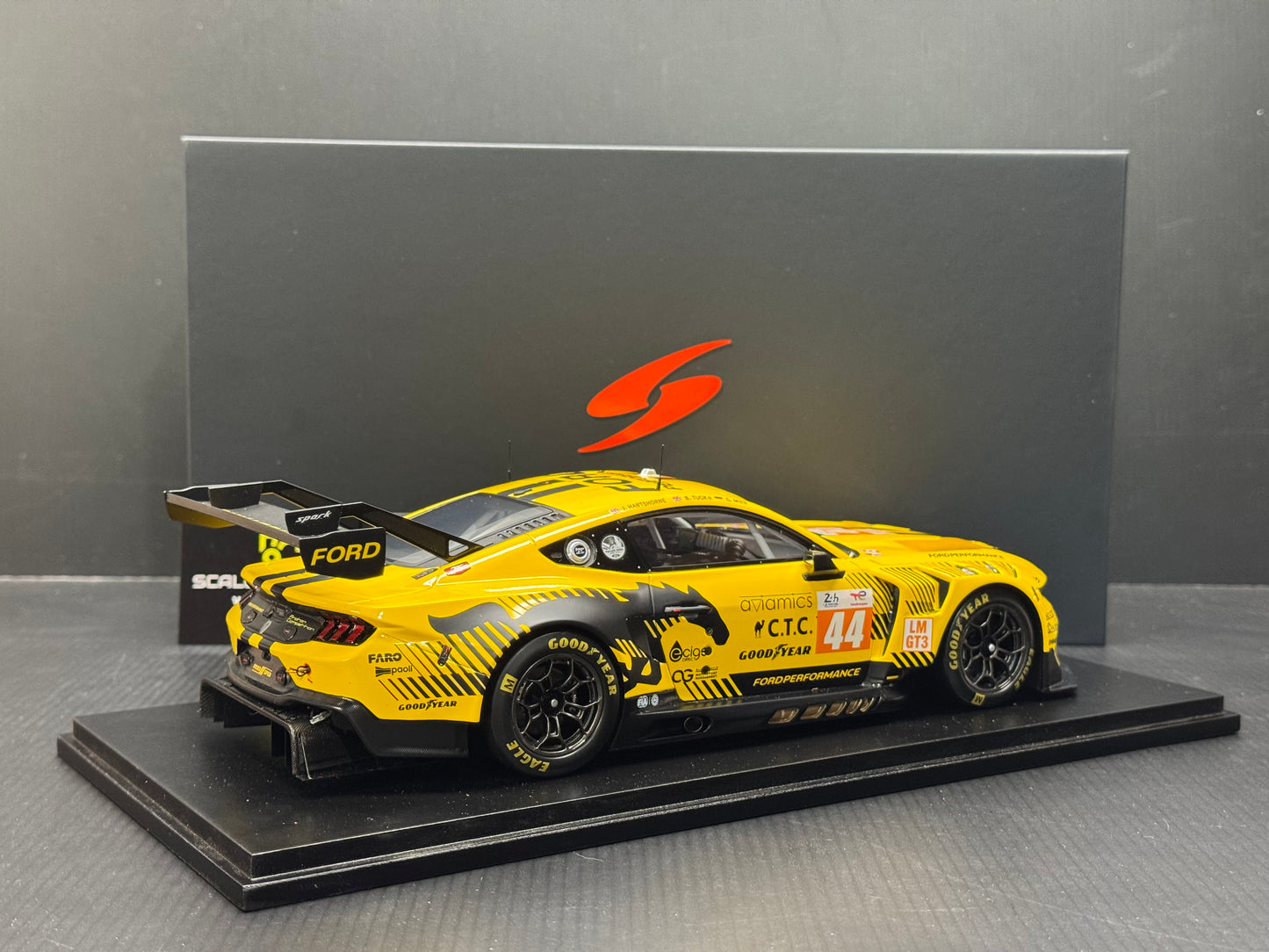 FORD MUSTANG GT3 PROTON COMPETITION #44 LeMans 24hr 2024 1/18 SPARK 18S657