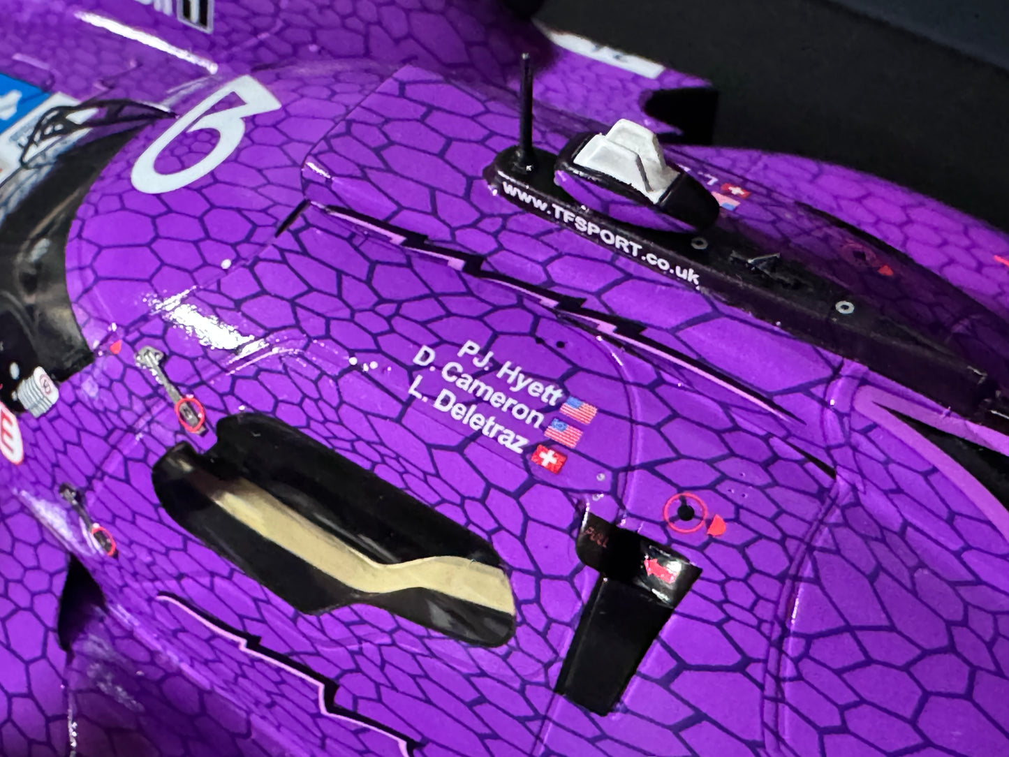 1/18 Scale Spark AO Racing Spike 2025 Le Mans Model Car