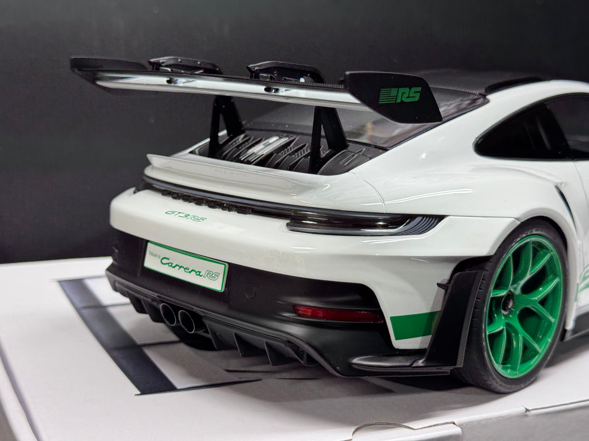 Porsche 911 992 GT3 RS Carrera RS Tribute Green 1/12 Scale Model Car by Norev