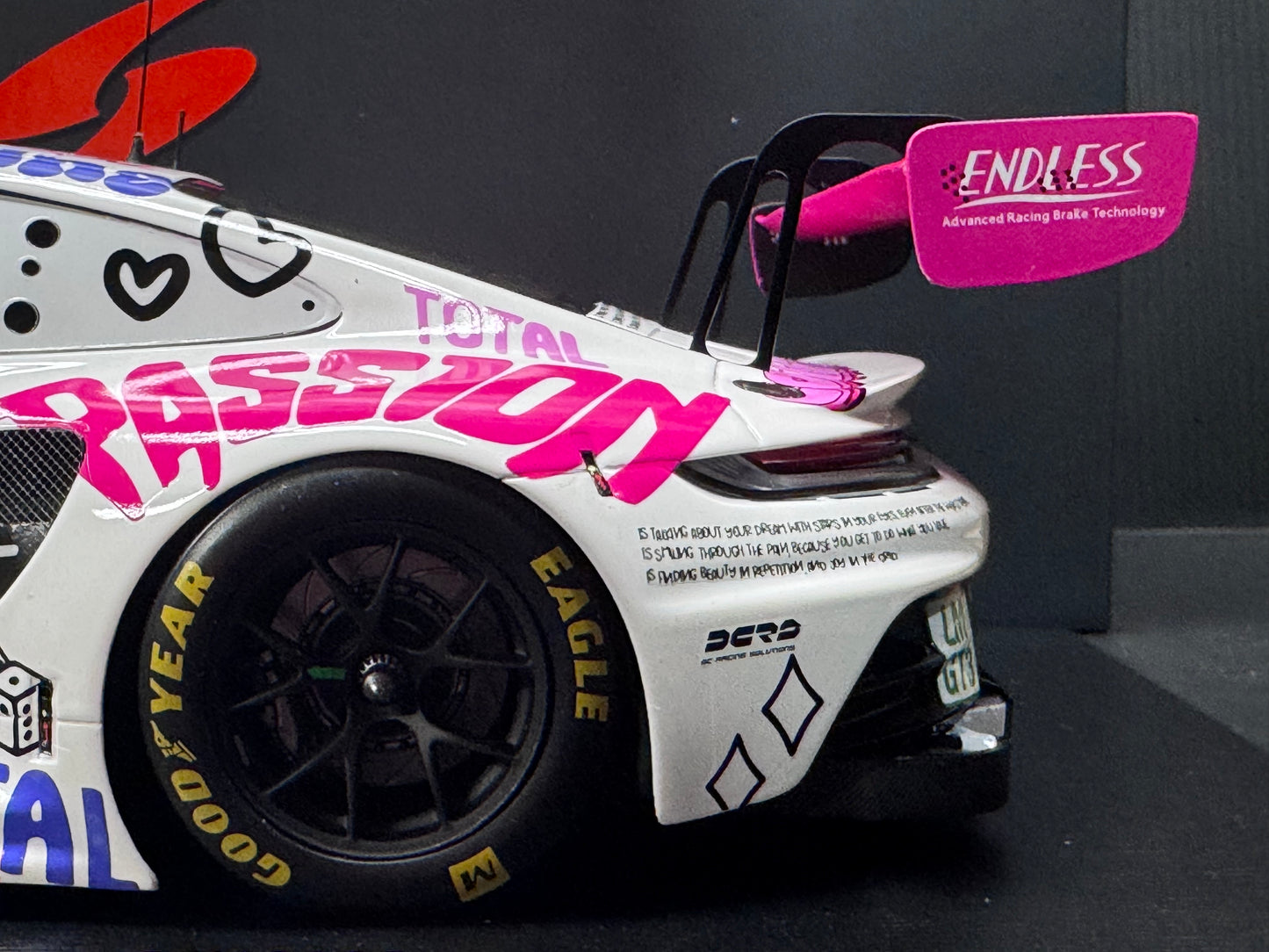 Porsche 911 GT3 R #85 24h LeMans 2025 Iron Dames 1:18 Scale Model Car by Spark