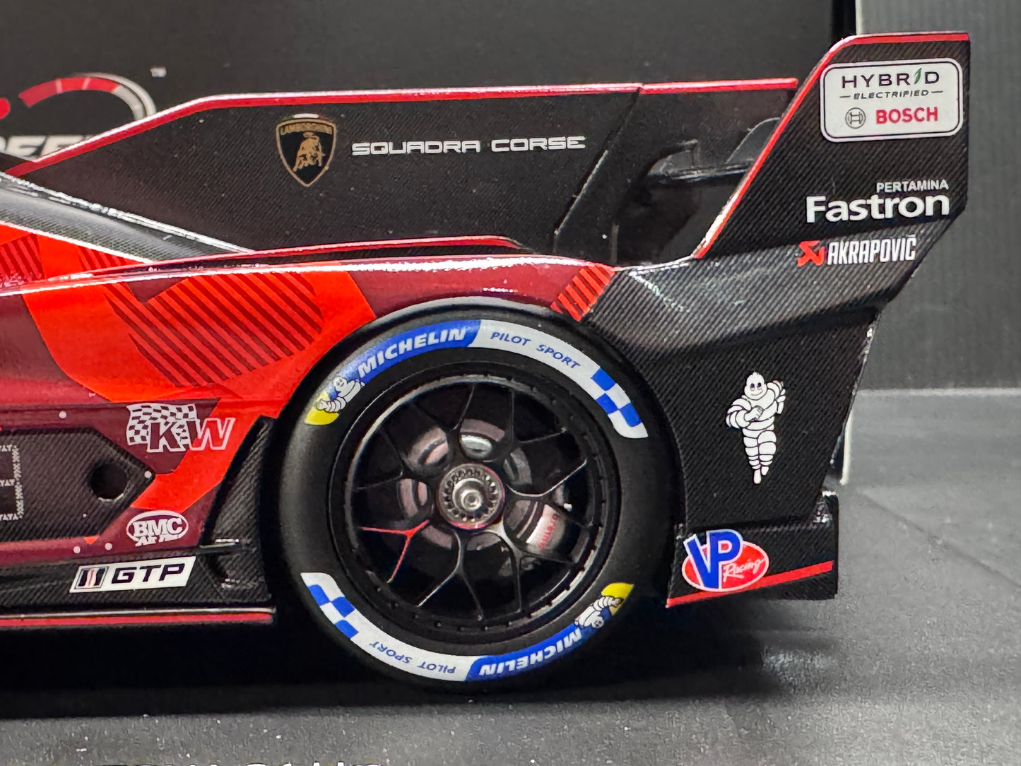 LAMBORGHINI SC63 3.8L V8 TURBO 24 Hours of Daytona 2025 #63 1/18 Scale Top Speed