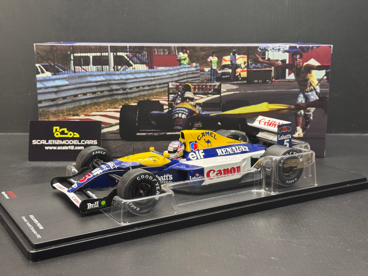 Williams Renault F1 FW14B #5 Nigel Mansell 1992 1/18 Scale Model Car by WERK83