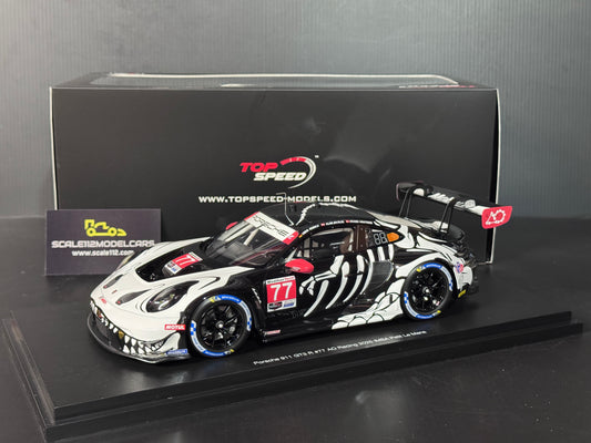 Porsche GT3 R AO Racing Rexy Skeleton #77 2025  Petit Le Mans 1/18 Top Speed