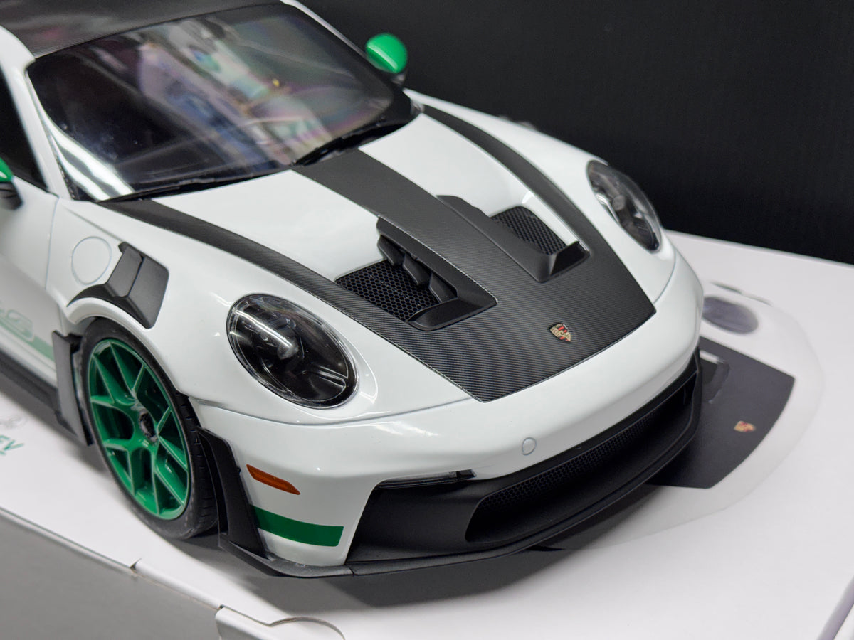 Porsche 911 992 GT3 RS Carrera RS Tribute Green 1/12 Scale Model Car by Norev