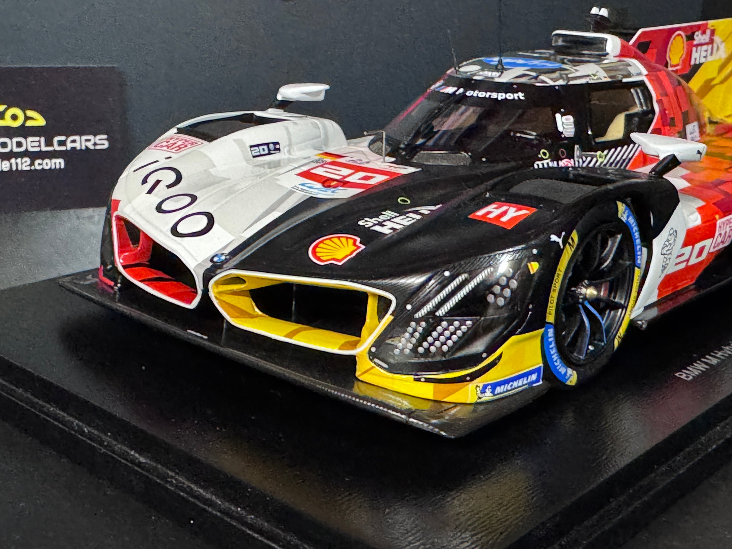 BMW M Hybrid V8 #20 24h LeMans 2025 BMW M Team WRT 1/18 Spark Model Car