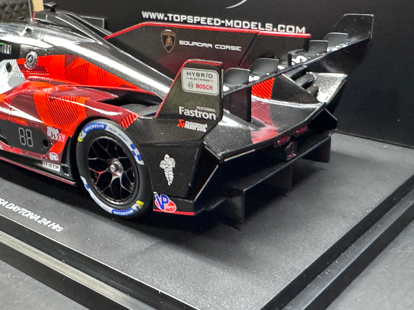 LAMBORGHINI SC63 3.8L V8 TURBO 24 Hours of Daytona 2025 #63 1/18 Scale Top Speed