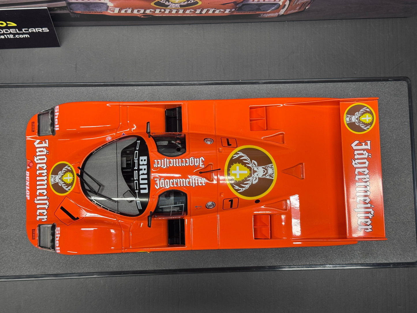 1/18 WERK83 - PORSCHE - 956B TEAM JAGERMEISTER 3rd 200 Miles Norisring DRM