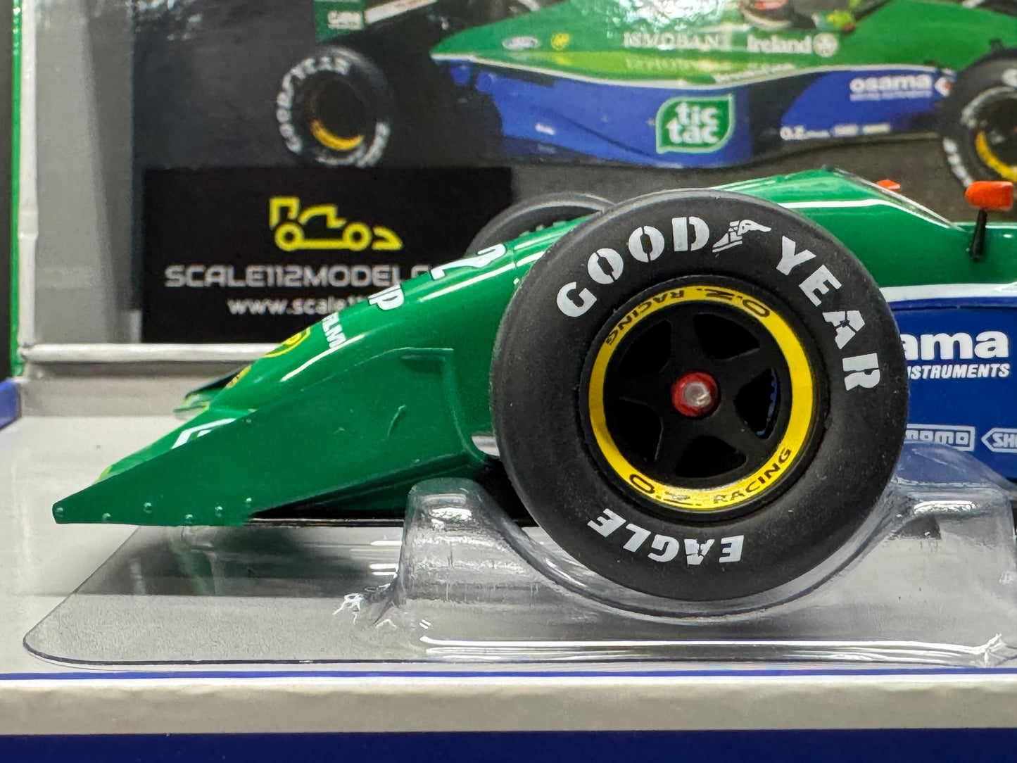 Jordan 191 Ford Michael Schumacher Formula 1 Belgium GP 1991 1/18 Scale Werk83