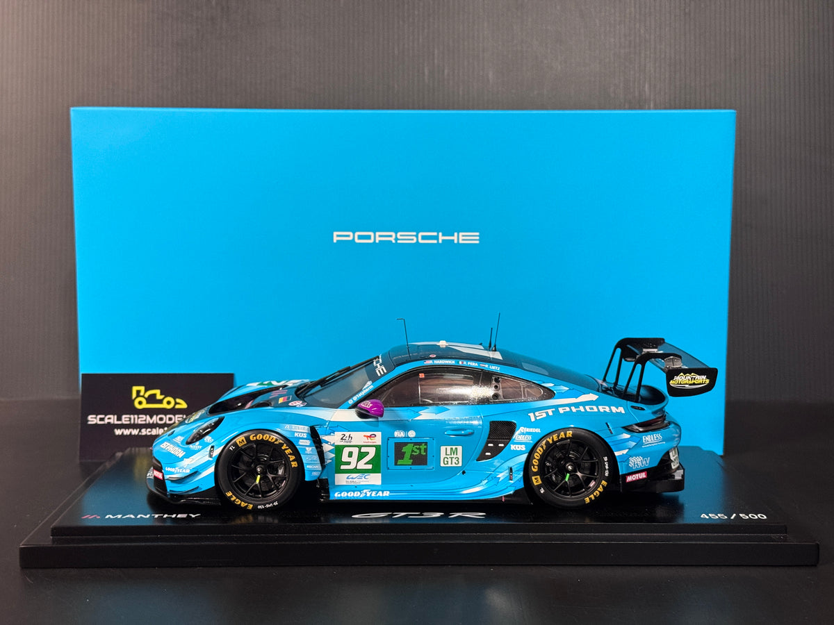 Porsche 911 GT3 R #92 Winner LMGT3 24h LeMans 2025 Manthey 1st Phorm 1/18 Spark WAP021005260LM