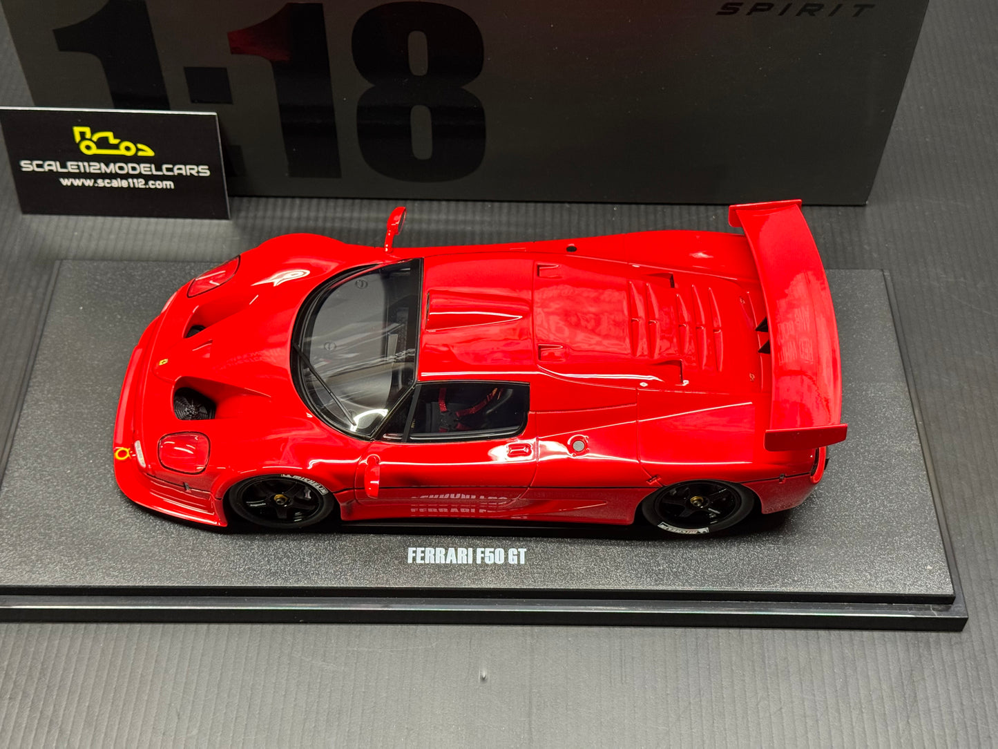 FERRARI F50 GT 1996 Red 1/18 Scale Model Car by GT Spirit