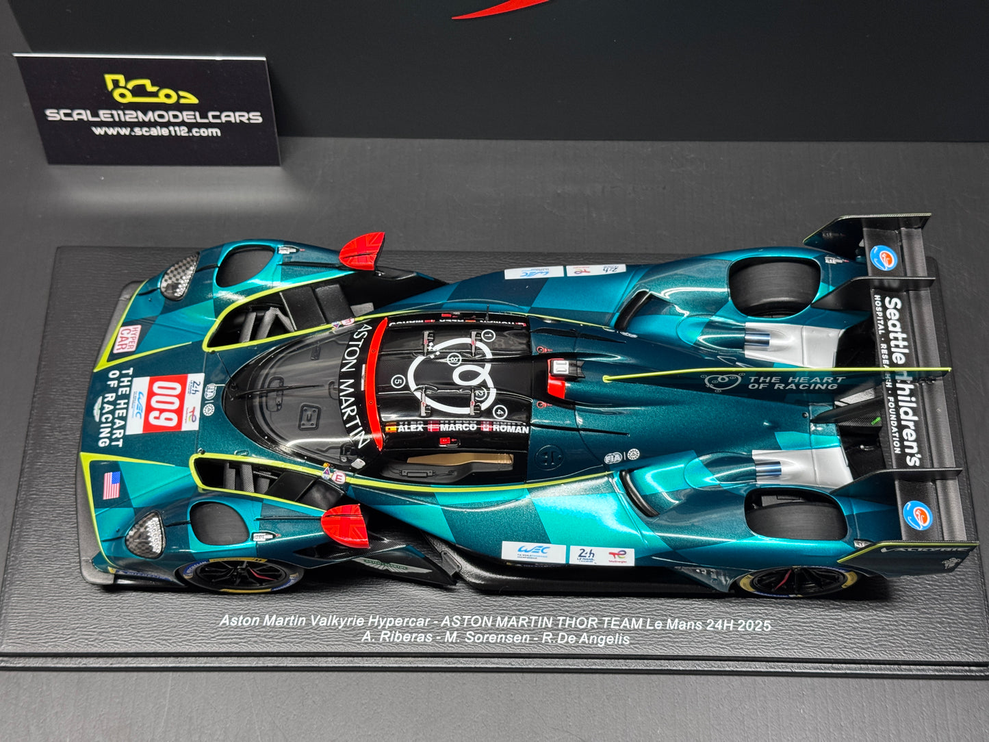 1/18 Scale Aston Martin Thor Valkyrie #009  Le Mans 24H 2025 Spark