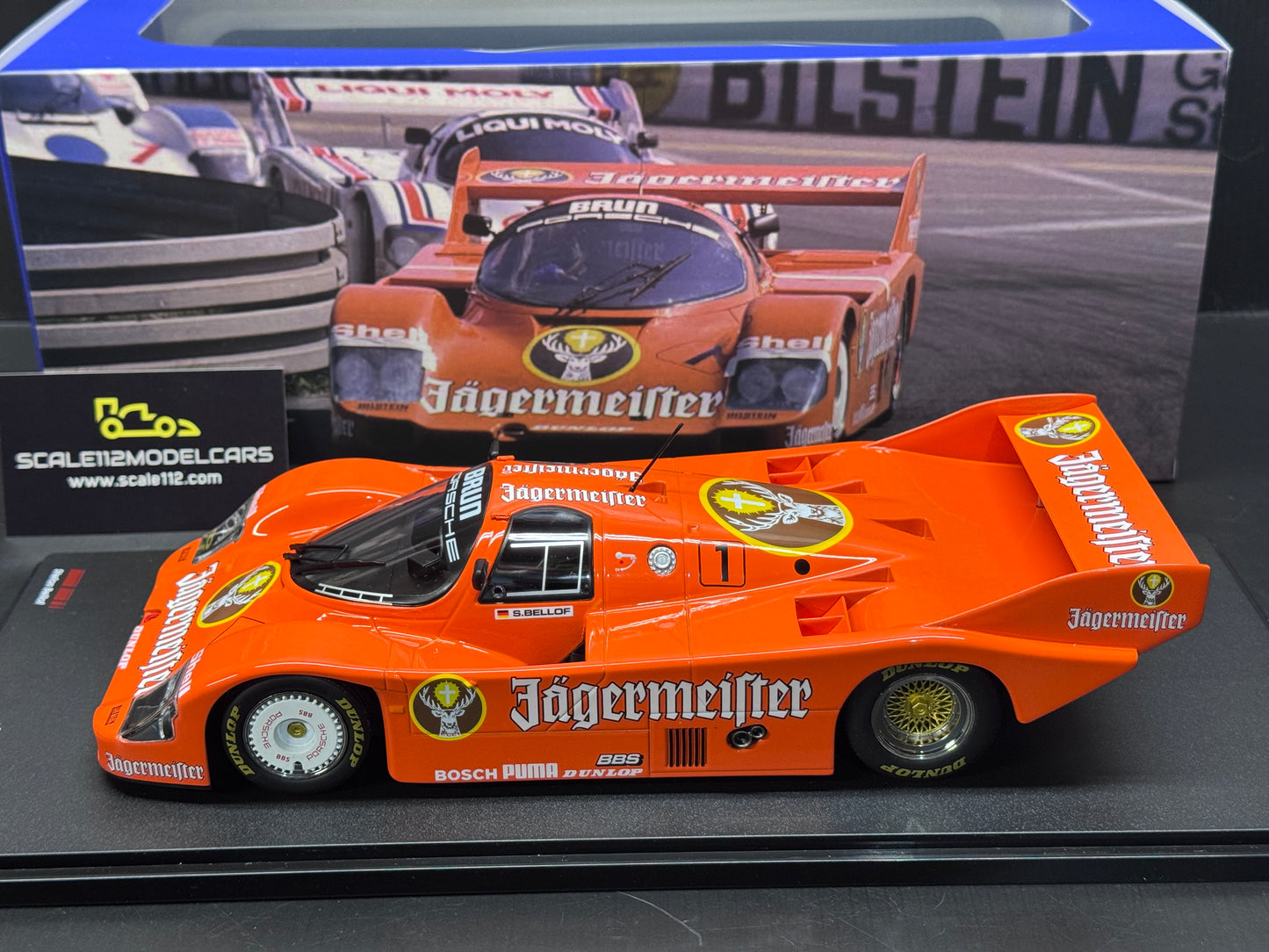 1/18 WERK83 - PORSCHE - 956B TEAM JAGERMEISTER 3rd 200 Miles Norisring DRM