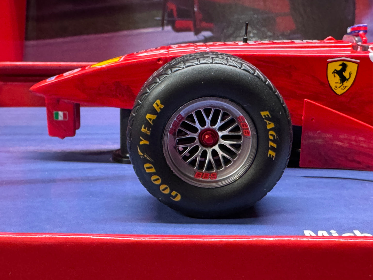 1/18 Scale Ferrari F1 F300 #3  3 Wheeler Belgium GP 1998 Schumacher by WERK83