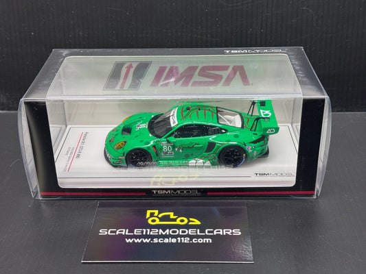 Porsche GT3 R AO Racing Rexy #80 GTD 2023 12h Sebring 1/43 Scale by TSM Model