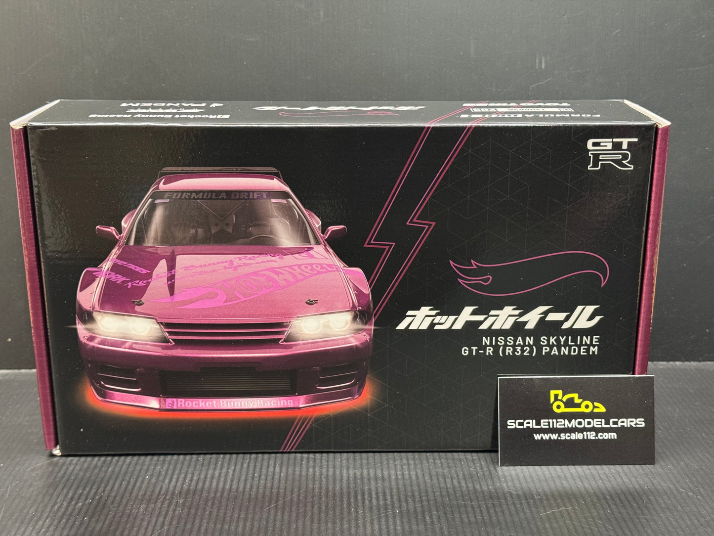 Hot Wheels Collectors RC Car 1/64 Scale Nissan Skyline R32 Pandem Vehicle