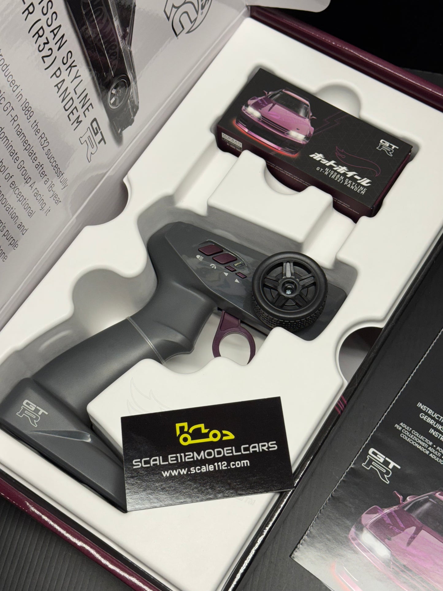 Hot Wheels Collectors RC Car 1/64 Scale Nissan Skyline R32 Pandem Vehicle