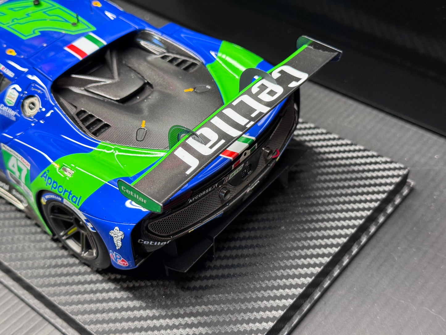 BBR FERRARI 296 GT3 #47 CETILAR RACING "24H DAYTONA" (2025) MODEL CAR  CS18011