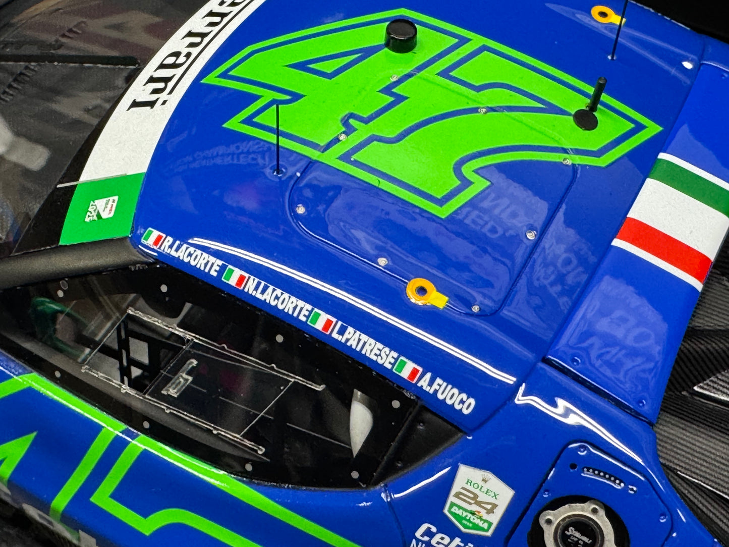 BBR FERRARI 296 GT3 #47 CETILAR RACING "24H DAYTONA" (2025) MODEL CAR  CS18011