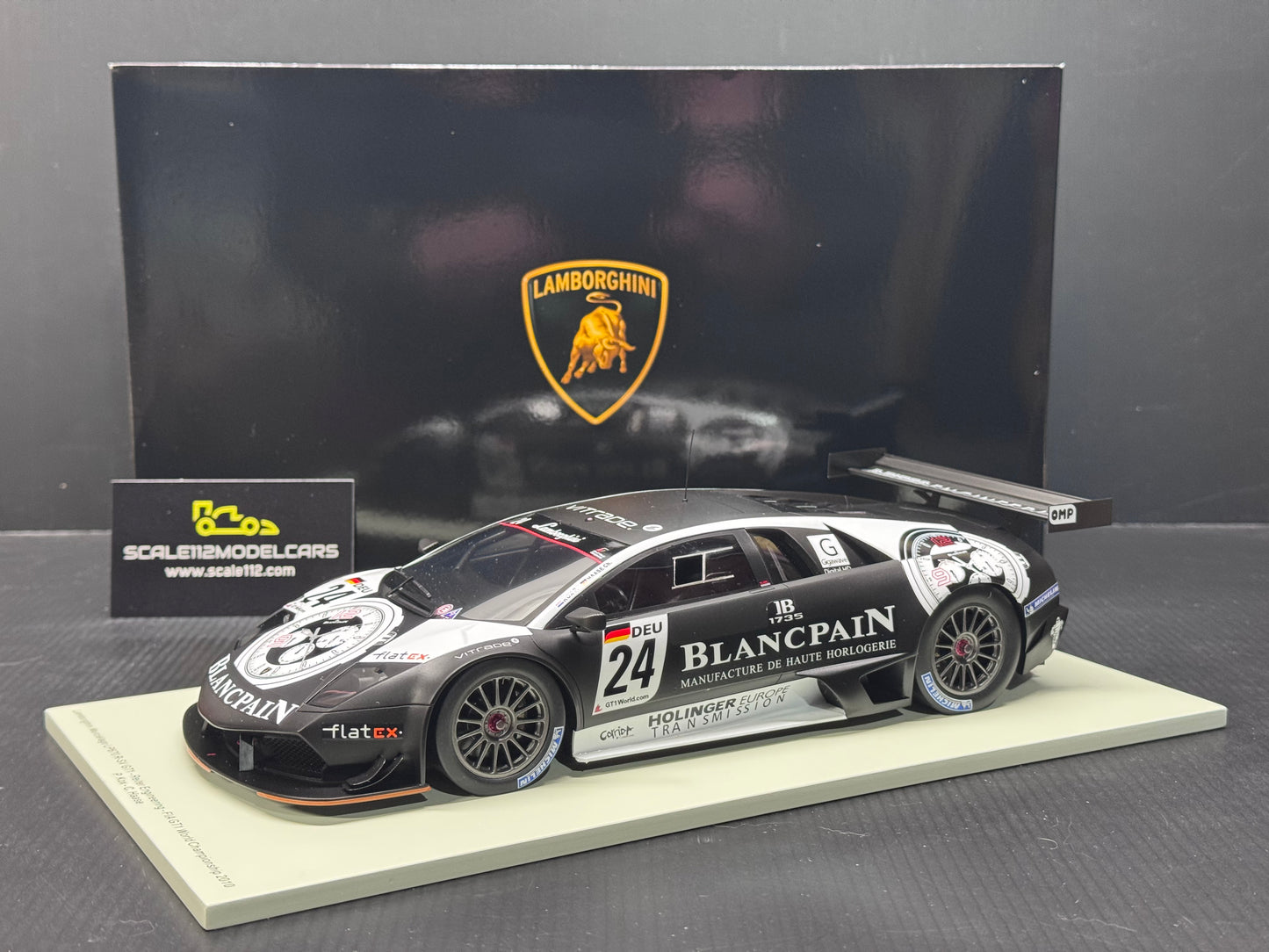 LAMBORGHINI MURCIELAGO R-SV LM - FIA GT1 CHAMPION - SPARK 1/18 SCALE 18S364