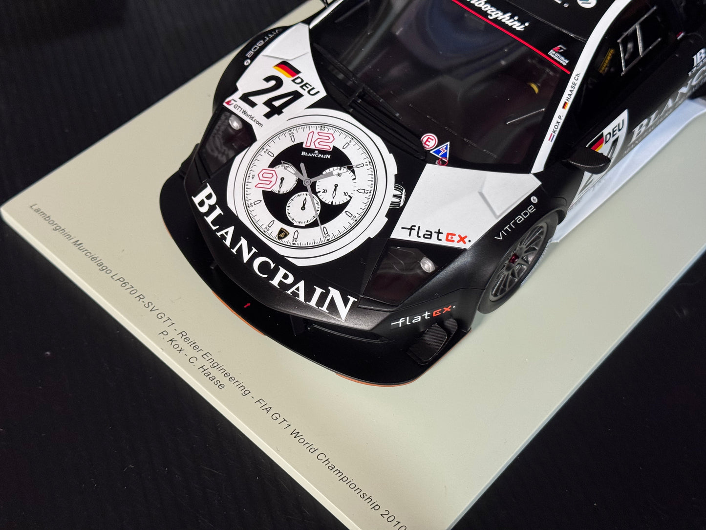 LAMBORGHINI MURCIELAGO R-SV LM - FIA GT1 CHAMPION - SPARK 1/18 SCALE 18S364