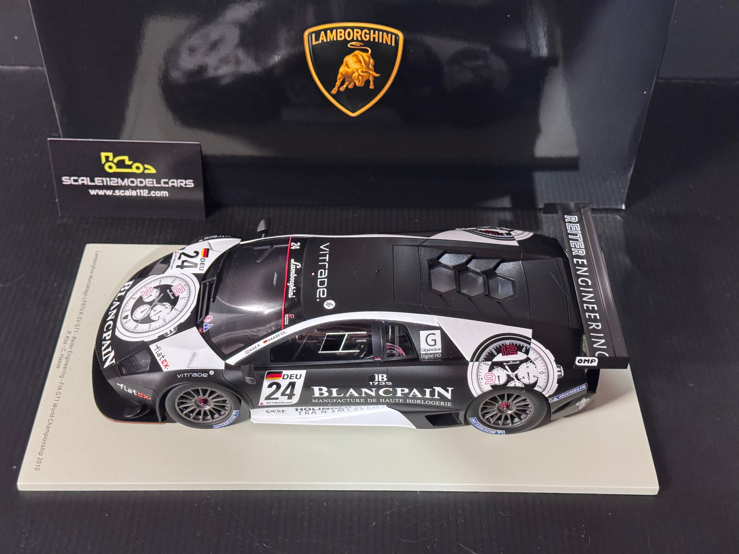 LAMBORGHINI MURCIELAGO R-SV LM - FIA GT1 CHAMPION - SPARK 1/18 SCALE 18S364