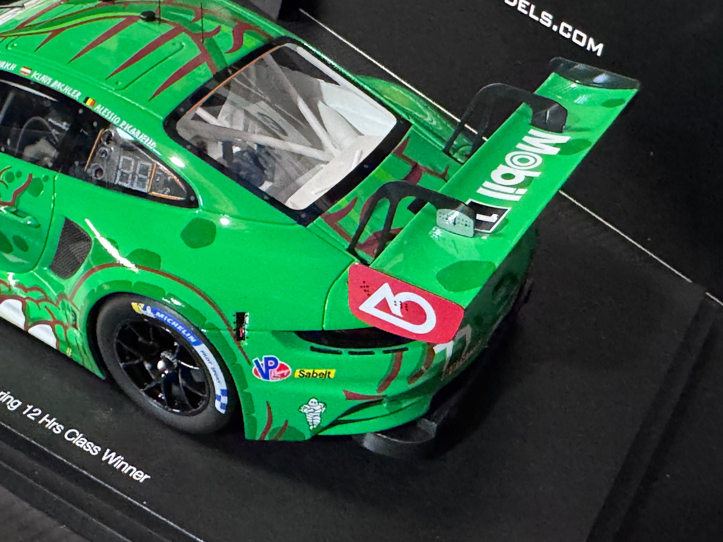 Porsche GT3 R AO Racing Rexy #77 GTD 2025 12hr Sebring 1/18 Scale by Top Speed