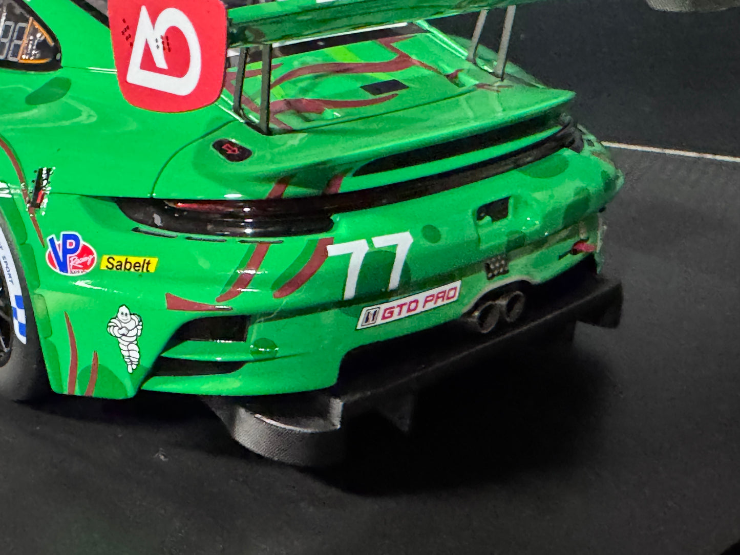 Porsche GT3 R AO Racing Rexy #77 GTD 2025 12hr Sebring 1/18 Scale by Top Speed