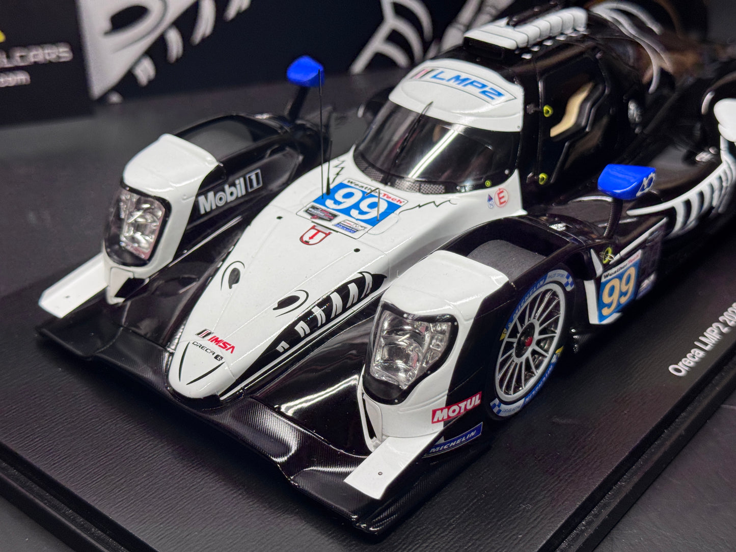 1/18 Scale Spark AO Racing Skeleton Spike 2025 Petit Le Mans Model Car