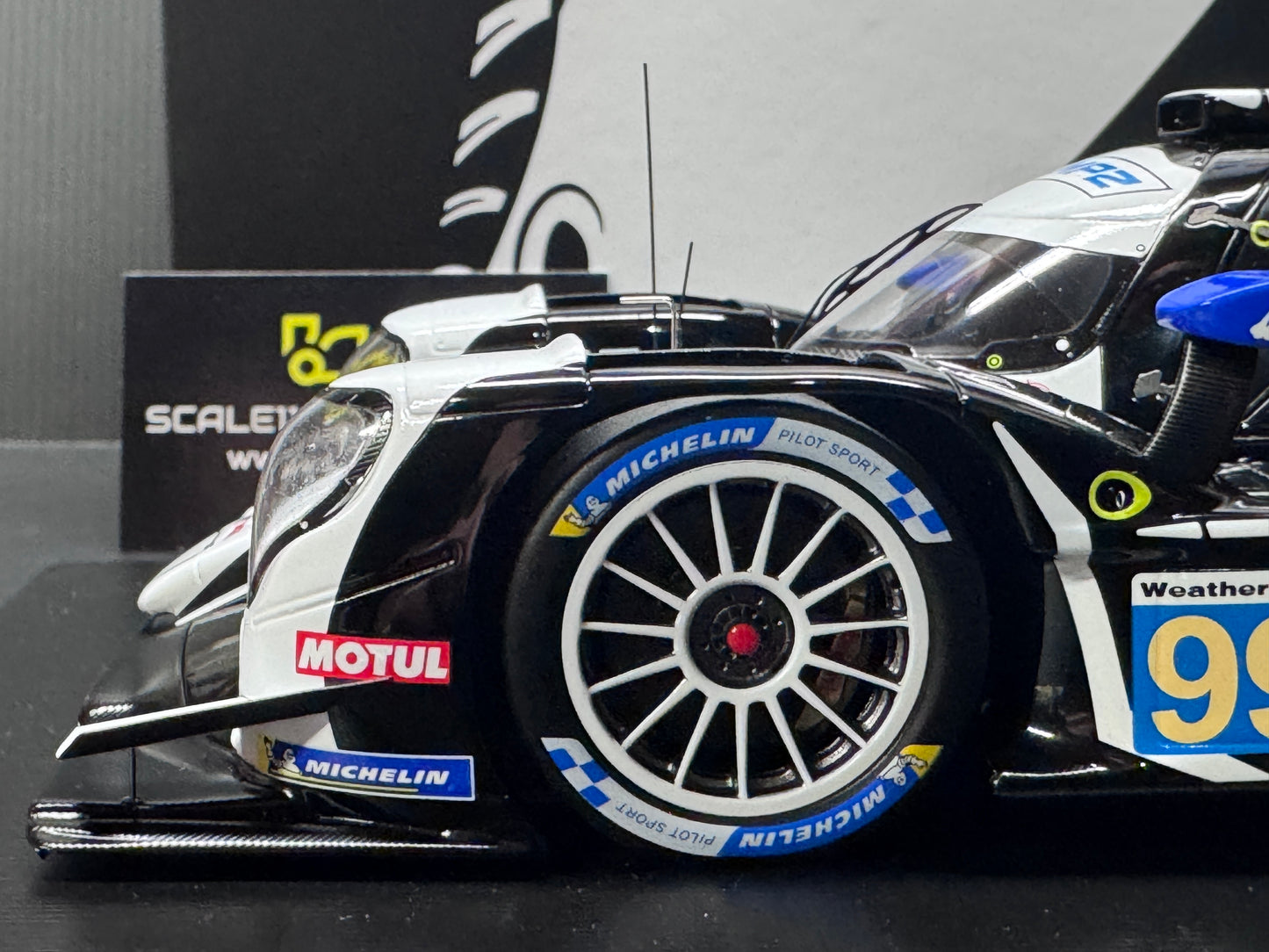 1/18 Scale Spark AO Racing Skeleton Spike 2025 Petit Le Mans Model Car
