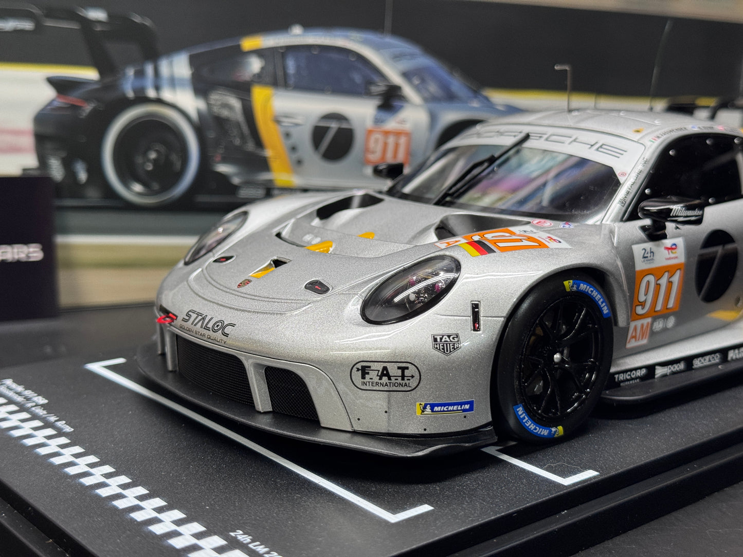 Porsche 911 RSR #911 Lemans 24Hr. 2023 Proton Competition 1/18 Scale by IXO