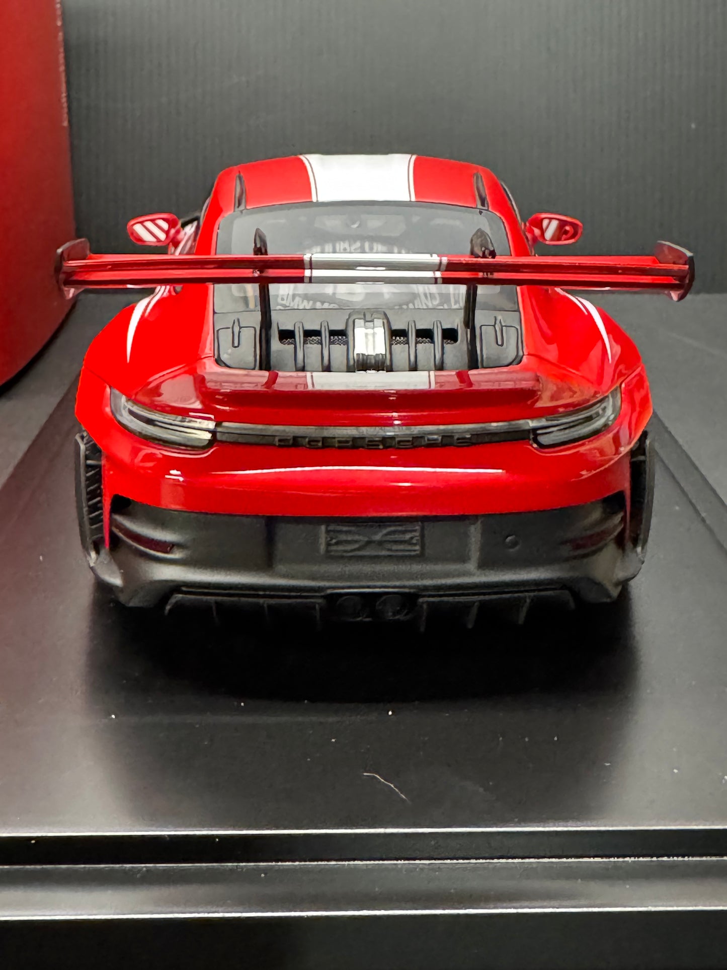 Porsche 992 911 GT3 RS Salzburg Dealer Edition 1/18 Scale Spark w/ Display Case