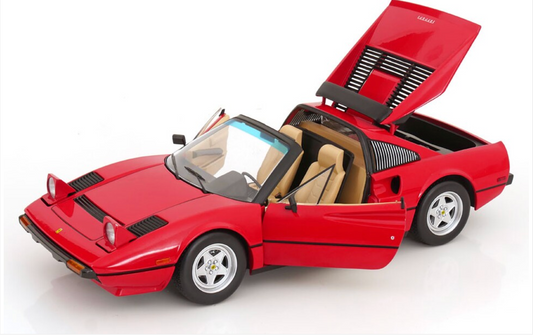 MAGNUM PI FERRARI 308 GTS - 1/12 SCALE DIECAST - W/ OPENING DOORS BY KK SCALE KKDC120271