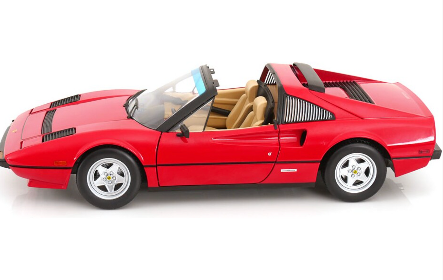 MAGNUM PI FERRARI 308 GTS - 1/12 SCALE DIECAST - W/ OPENING DOORS BY KK SCALE KKDC120271