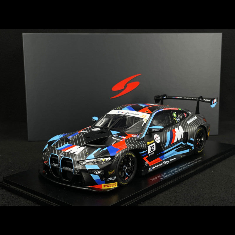 M4 GT3 TEAM WRT #32 24h WINNER 12h BATHURST 2025 1/18 SCALE MODEL BY SPARK