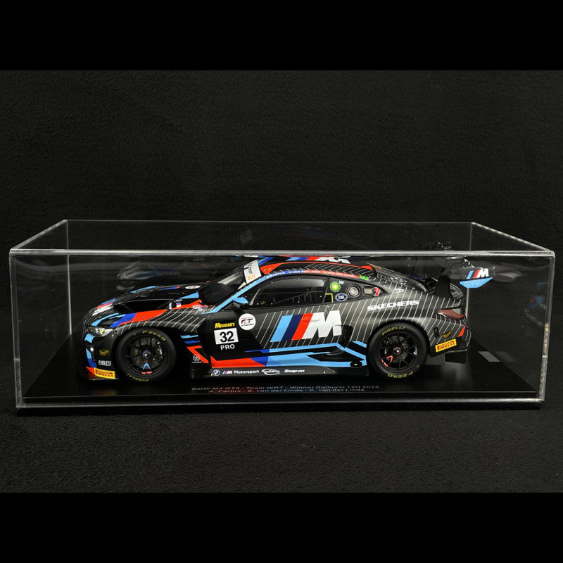 M4 GT3 TEAM WRT #32 24h WINNER 12h BATHURST 2025 1/18 SCALE MODEL BY SPARK