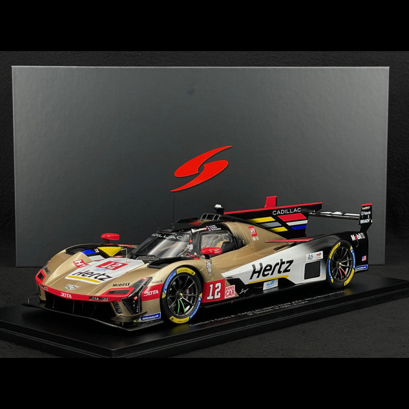 Cadillac V-Series.R #12 7th 24h LeMans 2025 Cadillac Hertz Team Jota 1/18 Spark