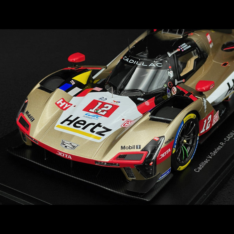 Cadillac V-Series.R #12 7th 24h LeMans 2025 Cadillac Hertz Team Jota 1/18 Spark